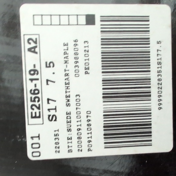 Colin Stuart Tan Heeled Suede leather booties size 7.5 4" heel - Picture 14 of 14